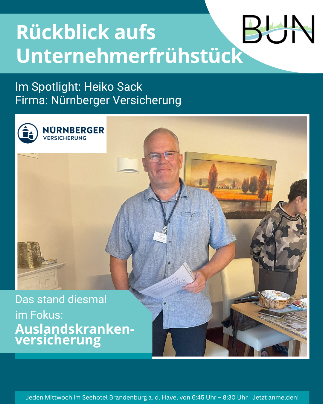 Heiko Sack von der Nürnberger Versicherung berichtet über Auslandsversicherung